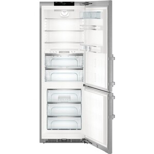 Холодильник Liebherr CBNes 5775 нержавеющая сталь (двухкамерный)