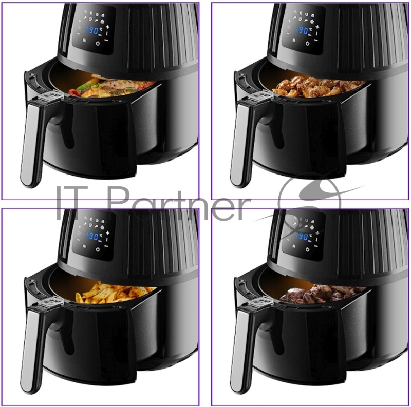 Аэрогриль Kitfort KT-2226 1500Вт черный