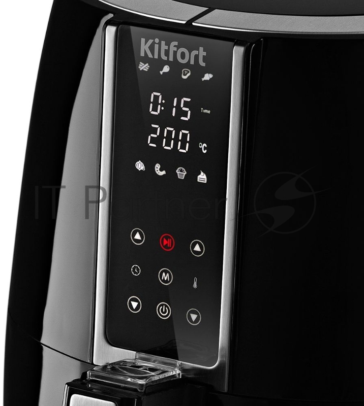 Аэрогриль Kitfort KT-2227 1500Вт черный