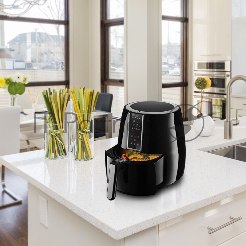 Аэрогриль Kitfort KT-2227 1500Вт черный