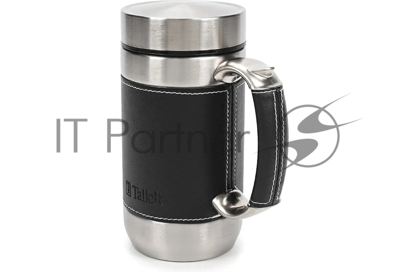 Термокружка TalleR TR-22406Cтальная 0,45 л Blake/Блэйк, полировка матовая. Съемный фильтр с ручкой