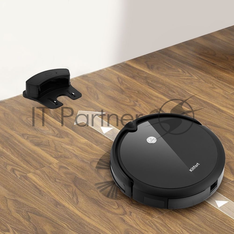 Пылесос-робот Kitfort KT-590 черный
