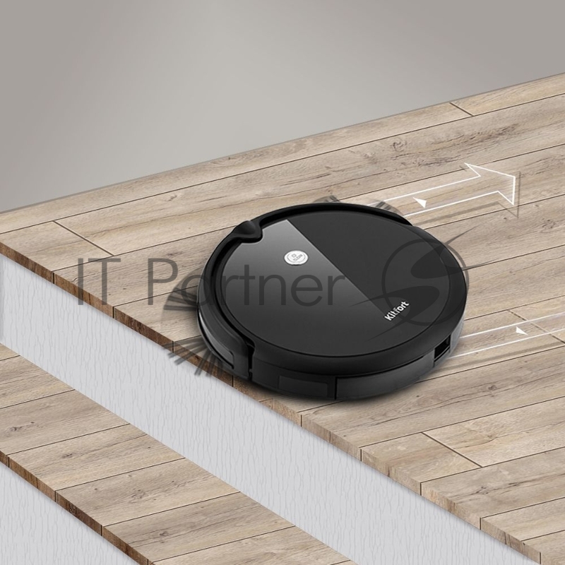 Пылесос-робот Kitfort KT-590 черный