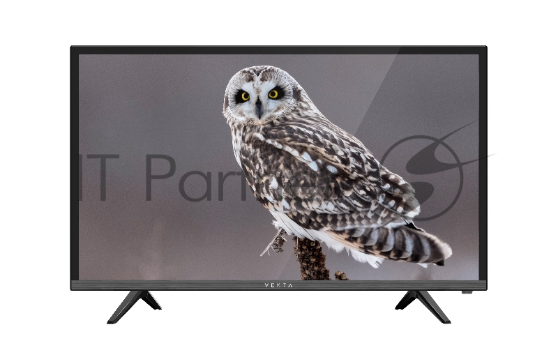 Телевизор LED24 VEKTA LD-24TR4011BT 24 / 60 см,DLED,HD Ready,DVB-T/Т2/C, CI+, HDMI х 1, USB 2.0 х 1, HDD-Rec (PVR, TimeShift), USB медиа до 1 Tb, AC3, H.265(HEVC), DD, Мощность АС 2x3 Вт, Телетекст, Sleep timer, Родительский контроль, VESA 75x75, цве