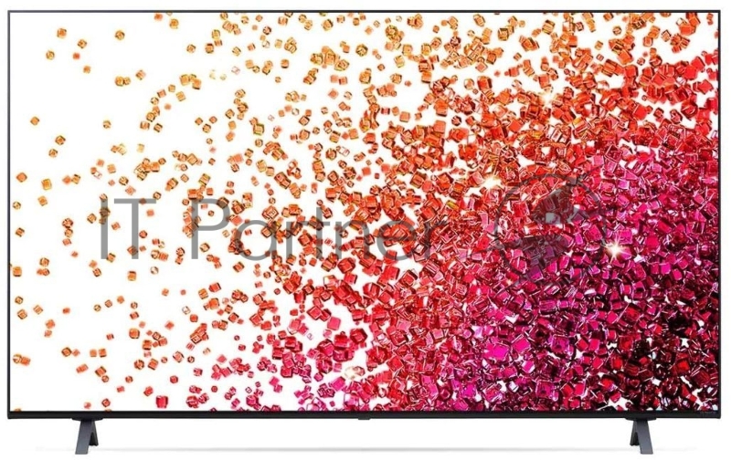 Телевизор LED 55 LG 55NANO75 Blue, Ultra HD 4K, DVB-T2/C/S2, USB, Wi-Fi, Smart TV