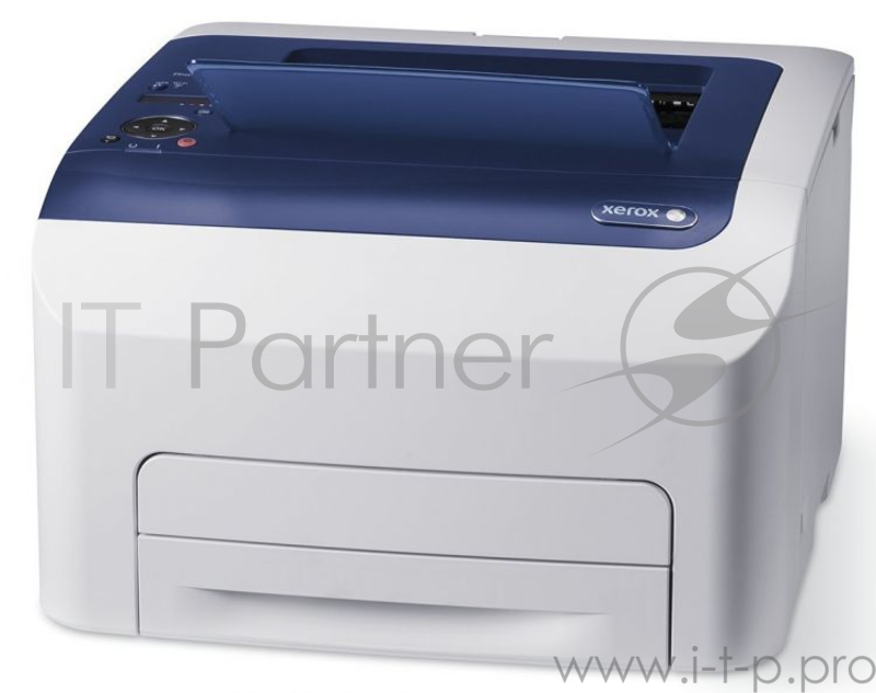 Принтер Xerox Phaser 6022 {A4, HiQ LED, 18ppm/18ppm, max 30K pages per month, 256MB, PostScript 3 compatible, PCL® 5c, 6, USB} P6022V_NI#