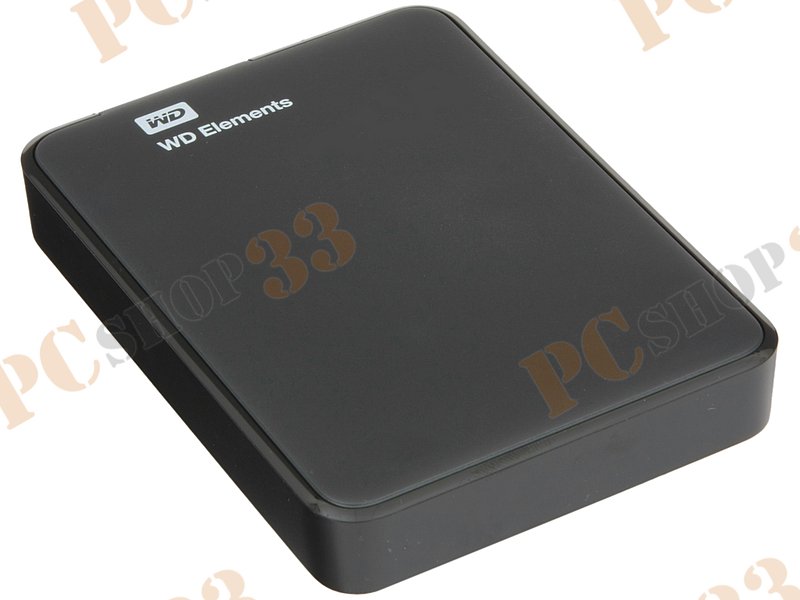 Внешний жесткий диск 2000ГБ 2.5 Western Digital Elements WDBU6Y0020BBK, черный (USB3.0)
