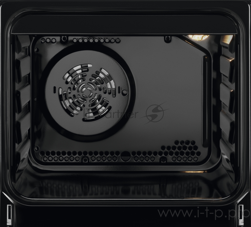 Электрическая плита ELECTROLUX Электрическая плита ELECTROLUX/ Электрическая плита со стеклокерамикой, 50см шириной, белого цвета, мультифункциональная электрическая духовка, электрический гриль, электронное управление с отключением духовки, 5 режимо