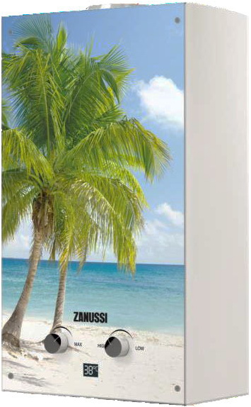 Водонагреватель проточный Zanussi GWH 10 Fonte Glass Paradiso
