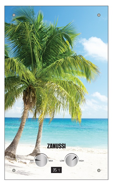 Водонагреватель проточный Zanussi GWH 10 Fonte Glass Paradiso