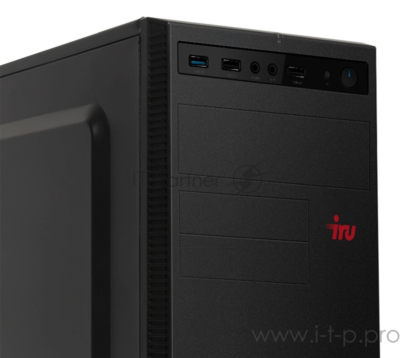 ПК IRU Home 120 MT E1 6010 (1.35)/4Gb/SSD120Gb/R2/Free DOS/GbitEth/400W/черный