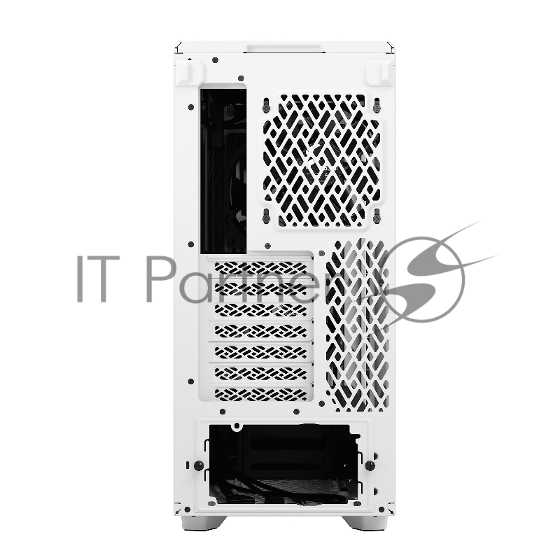 Корпус Fractal Design MESHIFY 2 COMPACT WHITE - TG / ATX, TG / 2x140mm & 1x120mm fans inc. / FD-C-MES2C-05
