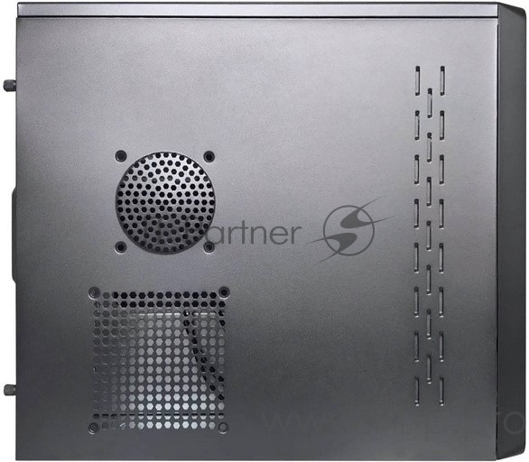 Корпус HIPER Office M5200 (ATX, 0.4MM SGCC, 4xUSB2.0 +2xUSB3.0 +Audio, PSU 500W, Passive PFC, 120mm fan, power cord, Black)