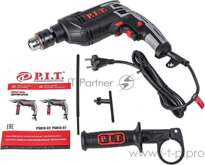 Дрель ударная PSB13-C2 PIT