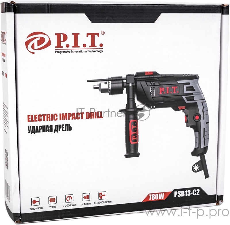 Дрель ударная PSB13-C2 PIT