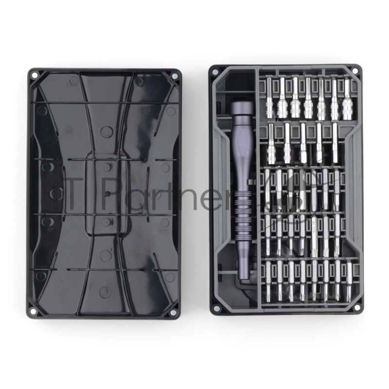 Отвертка с набором бит Cablexpert TK-SD-10R (73 предмета)