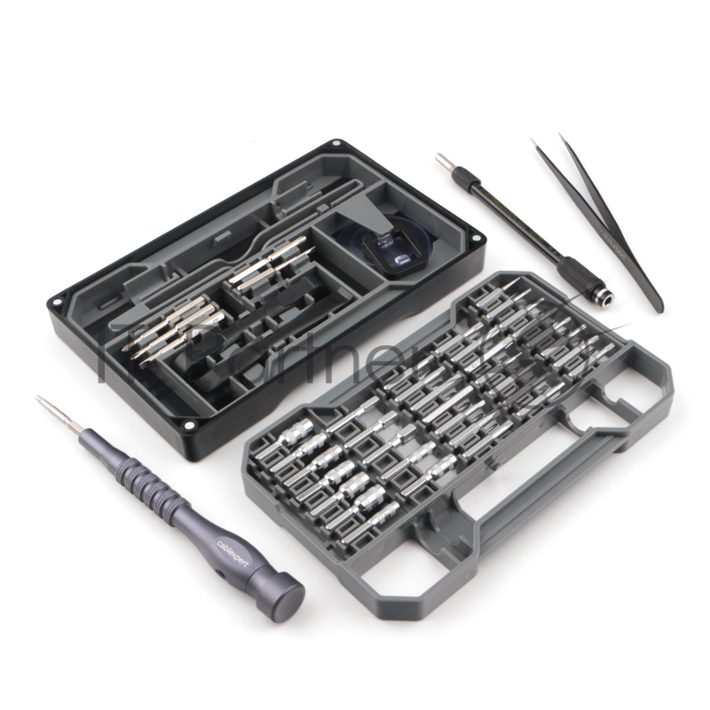 Отвертка с набором бит Cablexpert TK-SD-10R (73 предмета)