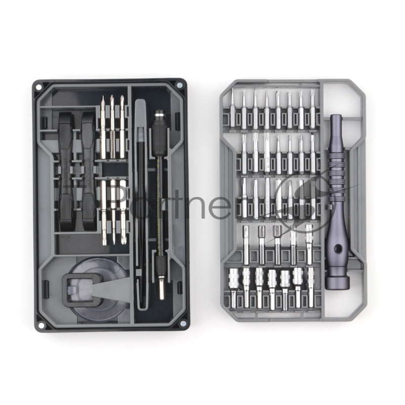 Отвертка с набором бит Cablexpert TK-SD-10R (73 предмета)