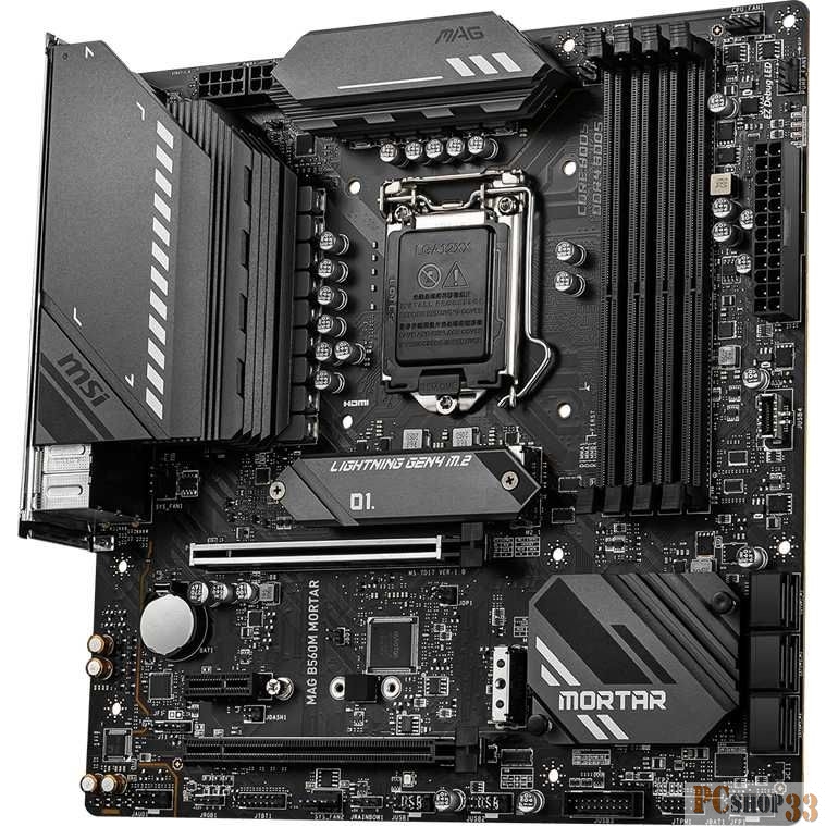 Материнская плата B560 S1200 MATX MAG B560M MORTAR MSI