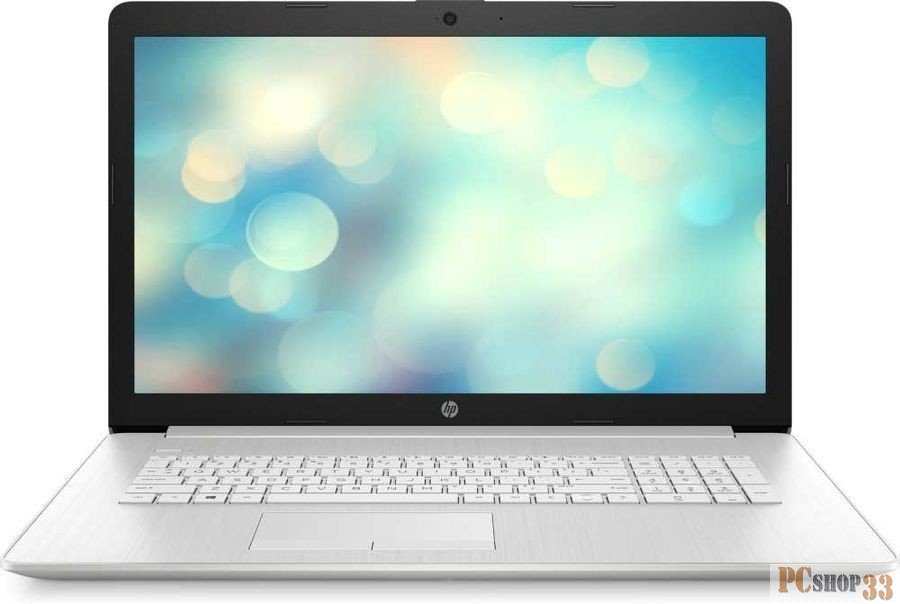Ноутбук HP17 17-by2048ur 17.3 FHD, Intel Core i5-10210U, 8Gb, 512Gb SSD, DVD-RW, AMD R530M 2Gb, FreeDOS, серебристый
