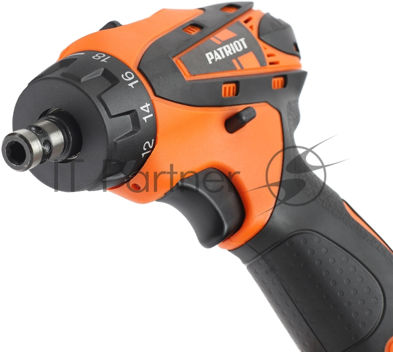 Дрель-шуруповерт аккумуляторная PATRIOT THE ONE BR 115Li, две батареи Li-Ion, 12V, кейс