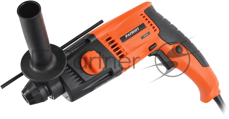 Перфоратор PATRIOT RH 231, Универсальный перфоратор, мощность 650 Вт, 2,2 дж, в пластиковом кейсе, глубиномер