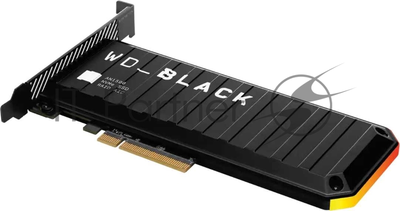 SSD жесткий диск PCIE 4TB AN1500 BLACK WDS400T1X0L WDC