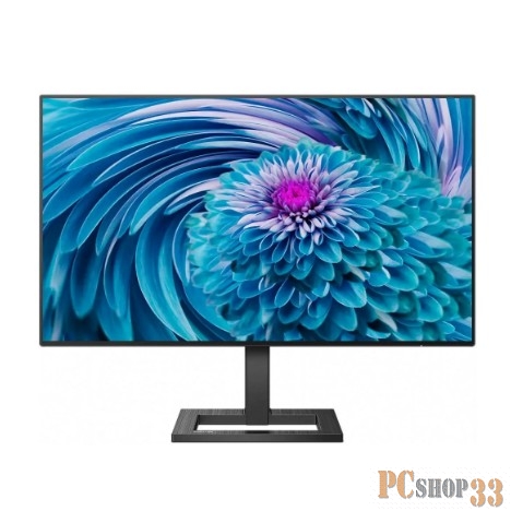 МОНИТОР 27 PHILIPS 272E2FA/00 Black (IPS, 1920x1080, 75Hz, 1 ms, 178°/178°, 350 cd/m, Мега DCR, +HDMI, +DisplayPort, +M