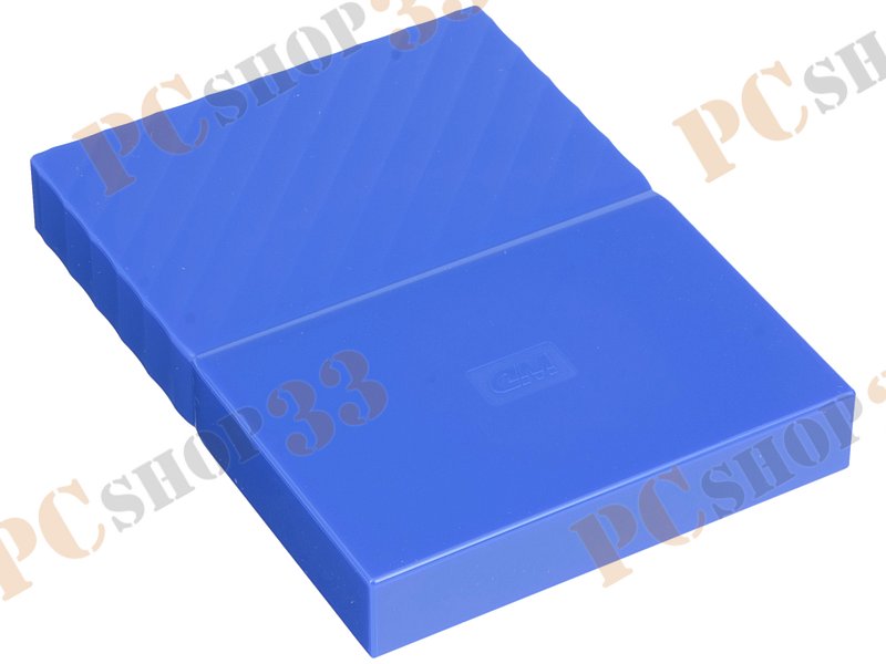 Внешний жесткий диск 1000ГБ 2.5 Western Digital My Passport WDBBEX0010BBL, синий (USB3.0)