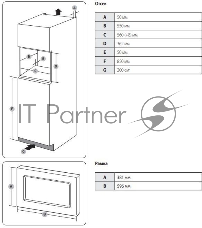 Samsung MS20A7013AT Микроволновая печь