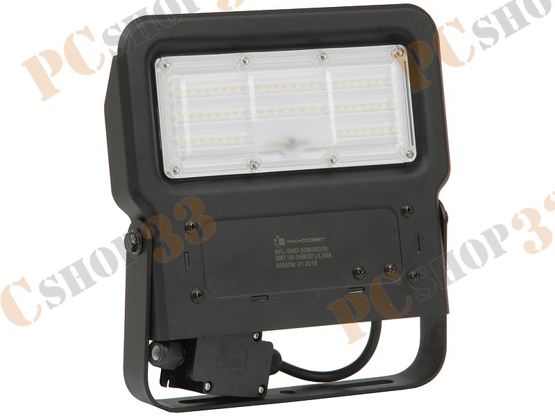 Прожектор светодиодный Наносвет NFL-SMD-50W/850/BL ART.L412, 50Вт, холодный белый