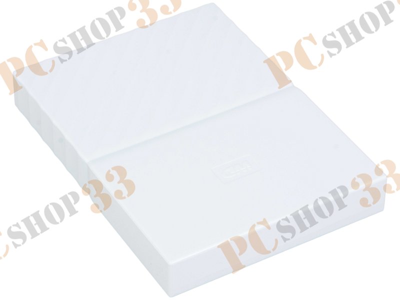 Внешний жесткий диск 1000ГБ 2.5 Western Digital My Passport WDBBEX0010BWT, белый (USB3.0)