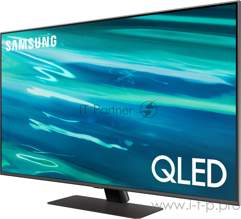 Телевизор ЖК 50 Samsung Телевизор ЖК 50 Samsung/ 50”, QLED, Smart TV,Wi-Fi, Voice, PQI 3200, HDR 8х, HDR10+, DVB-T2/C/S2, 2.2 CH, 40W, OTS Lite, 4HDMI, 2USB, CARBON SILVER/SAND CARBON