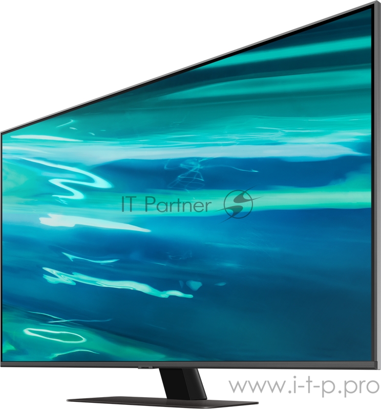 Телевизор ЖК 50 Samsung Телевизор ЖК 50 Samsung/ 50”, QLED, Smart TV,Wi-Fi, Voice, PQI 3200, HDR 8х, HDR10+, DVB-T2/C/S2, 2.2 CH, 40W, OTS Lite, 4HDMI, 2USB, CARBON SILVER/SAND CARBON