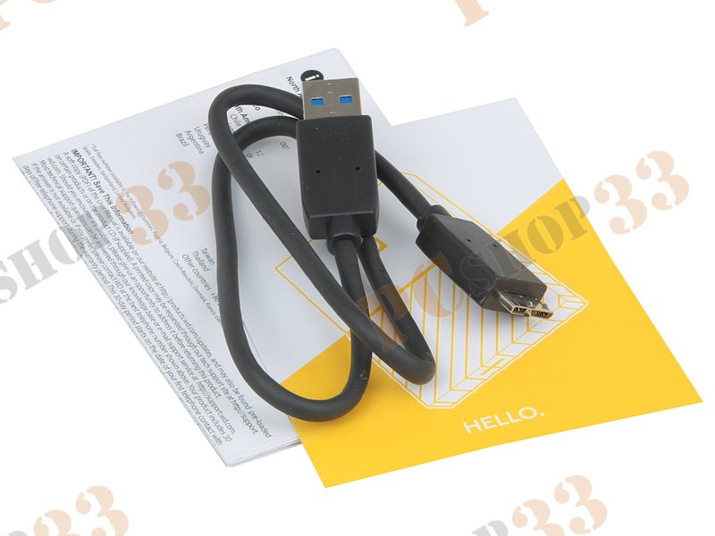 Внешний жесткий диск 1000ГБ 2.5 Western Digital My Passport WDBBEX0010BBK, черный (USB3.0)