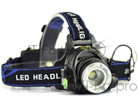 Фонарь налобный сверхяркий аккумуляторный QF-19T6