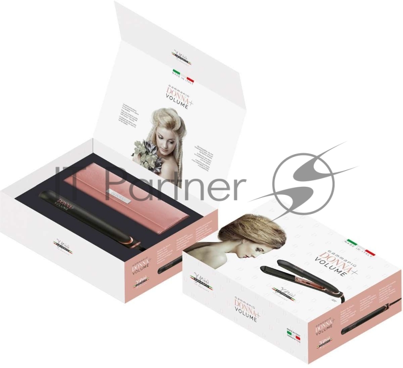 Выпрямитель Gamma Piu Donna+ Volume HS-NA1000/22A 35Вт черный (макс.темп.:230С)