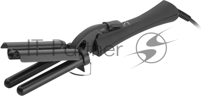 Щипцы Gamma Piu Triferro T&C HI-NA1100/2 45Вт макс.темп.:200С покрытие:керамико-турмалиновое черный