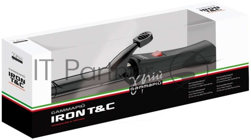 Щипцы Gamma Piu Clip T&C HI-NA1219 46Вт макс.темп.:200С покрытие:керамико-турмалиновое черный