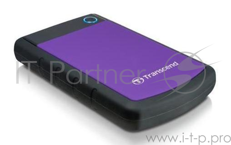 Внешний жесткий диск 2000ГБ 2.5 Transcend StoreJet 25A3 TS2TSJ25A3K, черный (USB3.0)