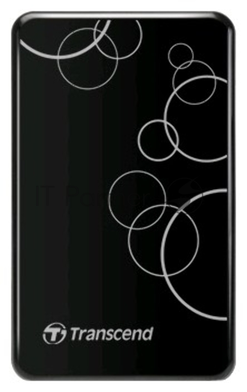 Внешний жесткий диск 2000ГБ 2.5 Transcend StoreJet 25A3 TS2TSJ25A3K, черный (USB3.0)