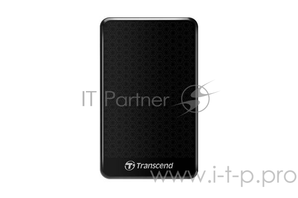 Внешний жесткий диск 2000ГБ 2.5 Transcend StoreJet 25A3 TS2TSJ25A3K, черный (USB3.0)