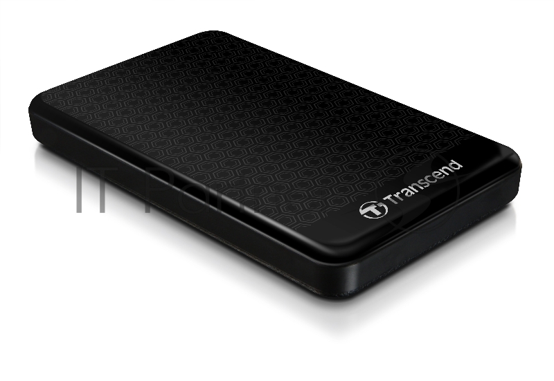 Внешний жесткий диск 2000ГБ 2.5 Transcend StoreJet 25A3 TS2TSJ25A3K, черный (USB3.0)