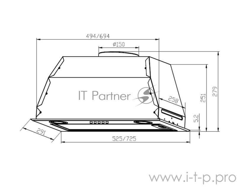 Воздухоочиститель LEX GS BLOC P 900 WHITE