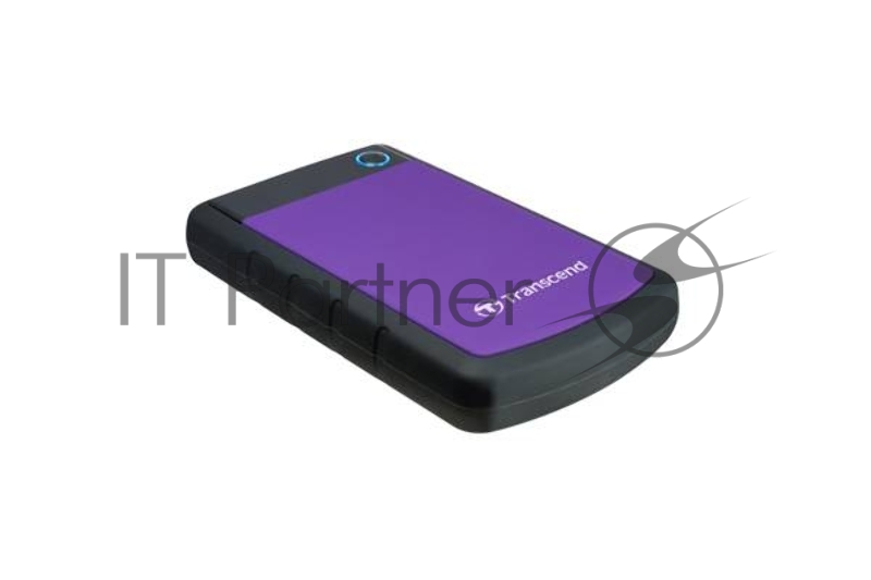 Внешний жесткий диск 2000ГБ 2.5 Transcend StoreJet 25H3 TS2TSJ25H3P, серо-фиолетовый (USB3.0)