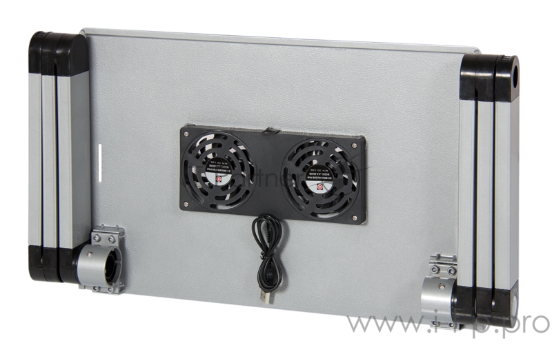 Стол для ноутбука Cactus CS-LS-T8-C серебристый