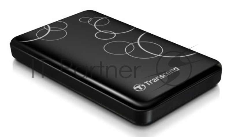 Внешний жесткий диск 1000ГБ 2.5 Transcend StoreJet 25A3 TS1TSJ25A3K, черный (USB3.0)