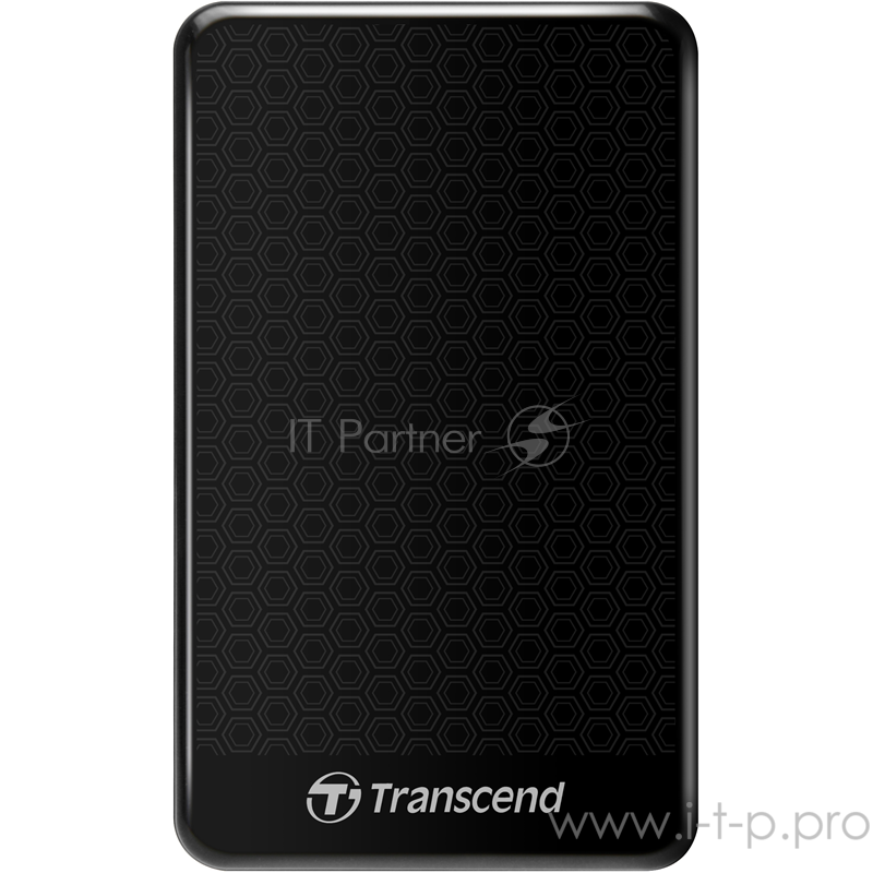 Внешний жесткий диск 1000ГБ 2.5 Transcend StoreJet 25A3 TS1TSJ25A3K, черный (USB3.0)