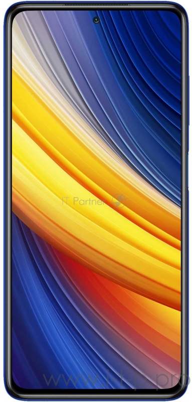 Смартфон Xiaomi Poco X3 Pro 128Gb 6Gb голубой моноблок 3G 4G 2Sim 6.67 1080x2400 Android 11 48Mpix 802.11 a/b/g/n/ac NFC GPS GSM900/1800 GSM1900 MP3 A-GPS microSD max256Gb