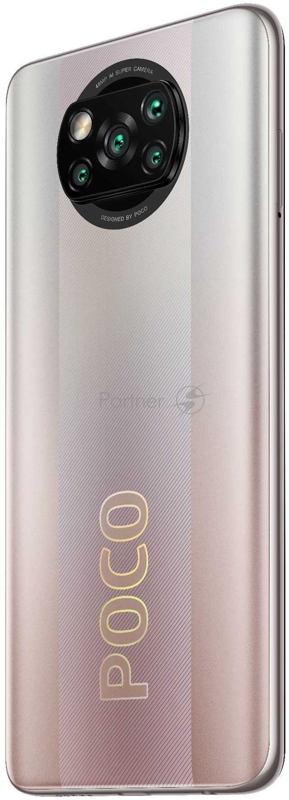 Смартфон Xiaomi Poco X3 Pro 256Gb 8Gb бронзовый моноблок 3G 4G 2Sim 6.67 1080x2400 Android 11 48Mpix 802.11 a/b/g/n/ac NFC GPS GSM900/1800 GSM1900 MP3 A-GPS microSD max256Gb